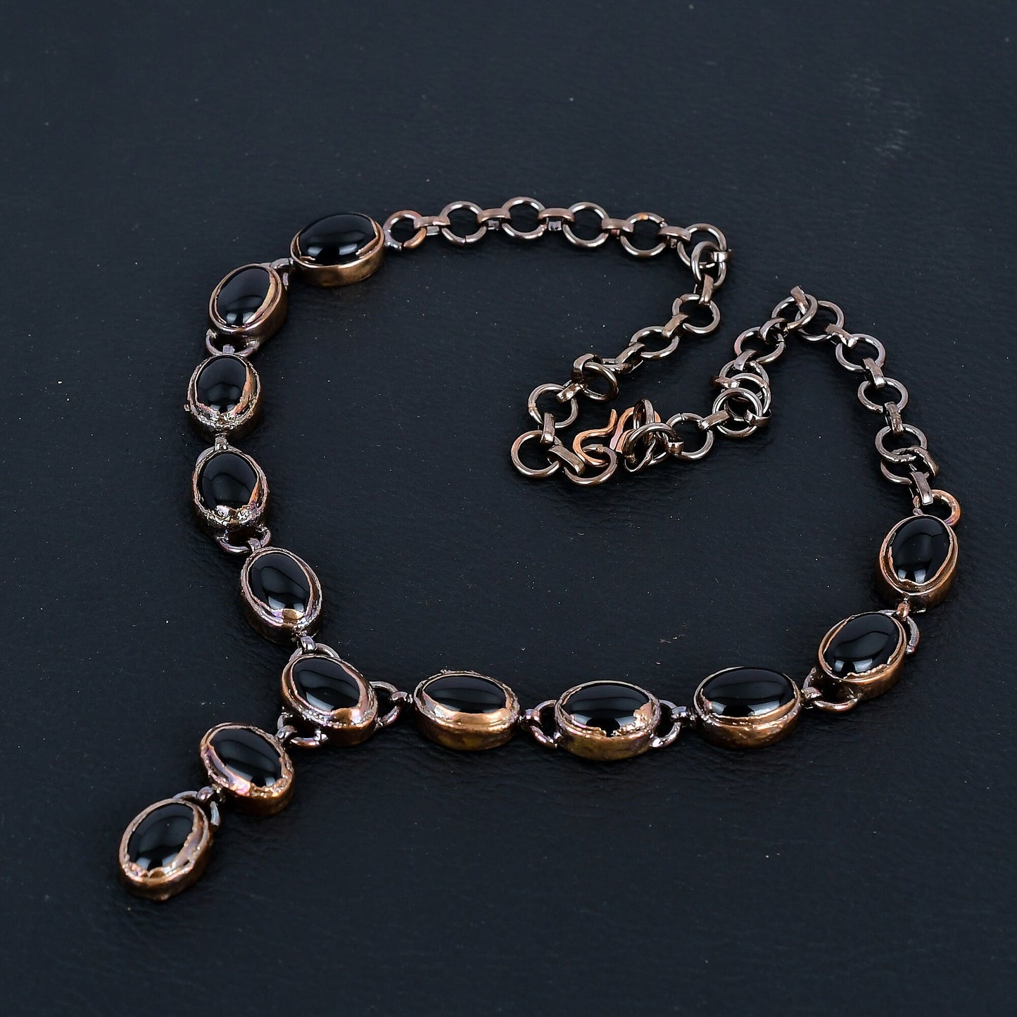 Black Onyx Gemstone Necklace