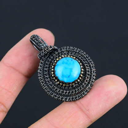 Turquoise Gemstone Pendant