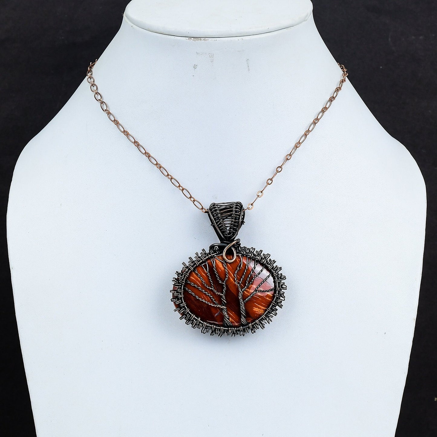 Red Jasper Gemstone Pendant