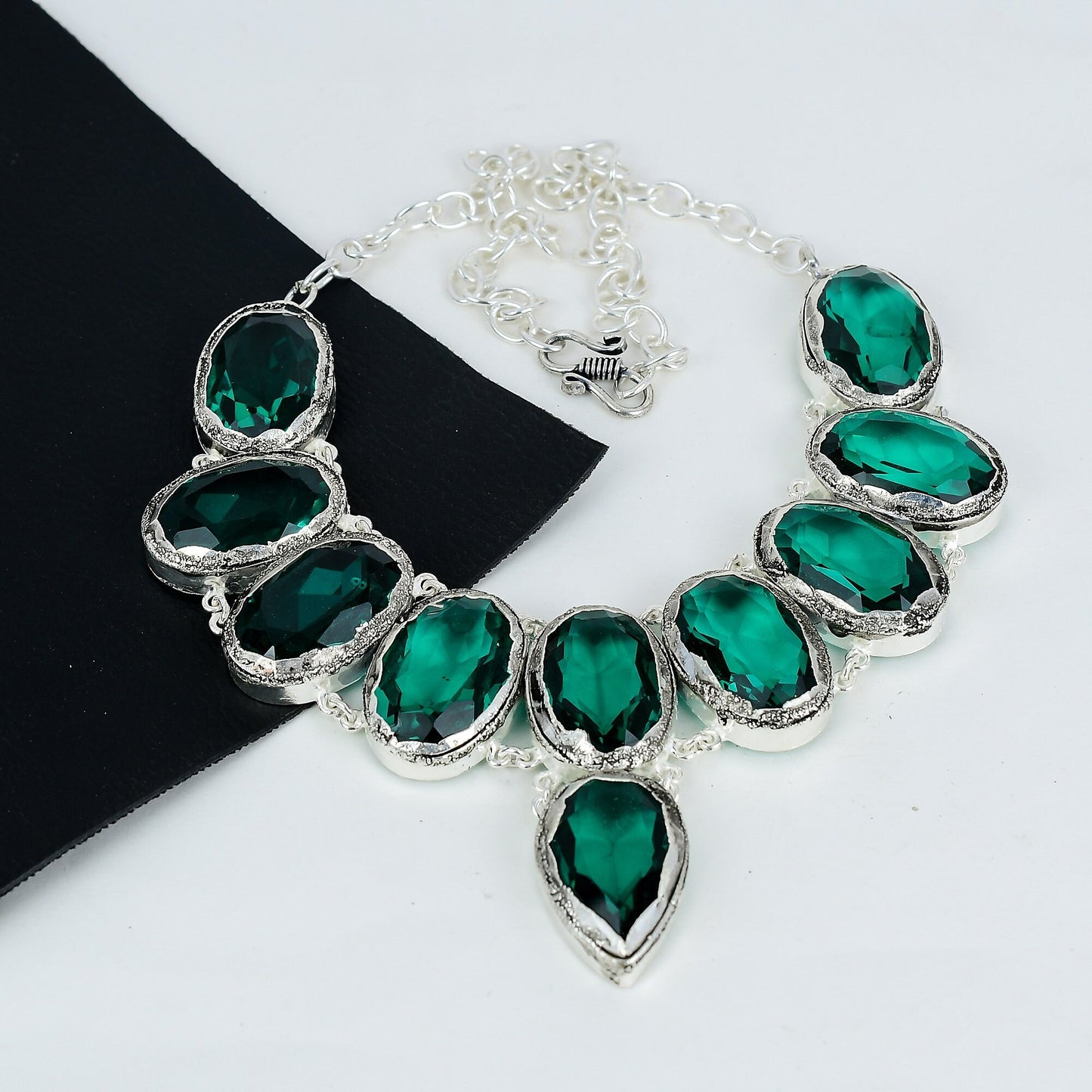 Green Apatite Gemstone Necklace