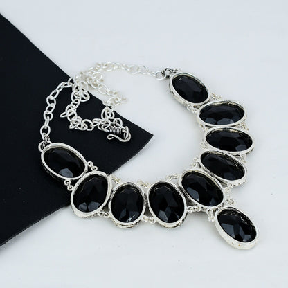 Black Spinel Gemstone Necklace