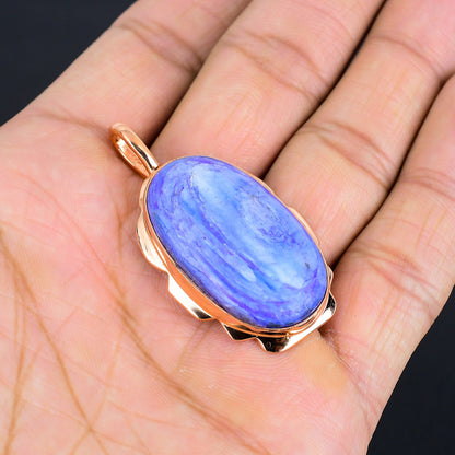 Blue Kyanite Gemstone Pendant