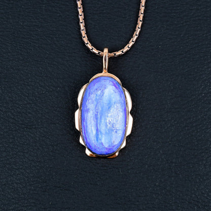 Blue Kyanite Gemstone Pendant