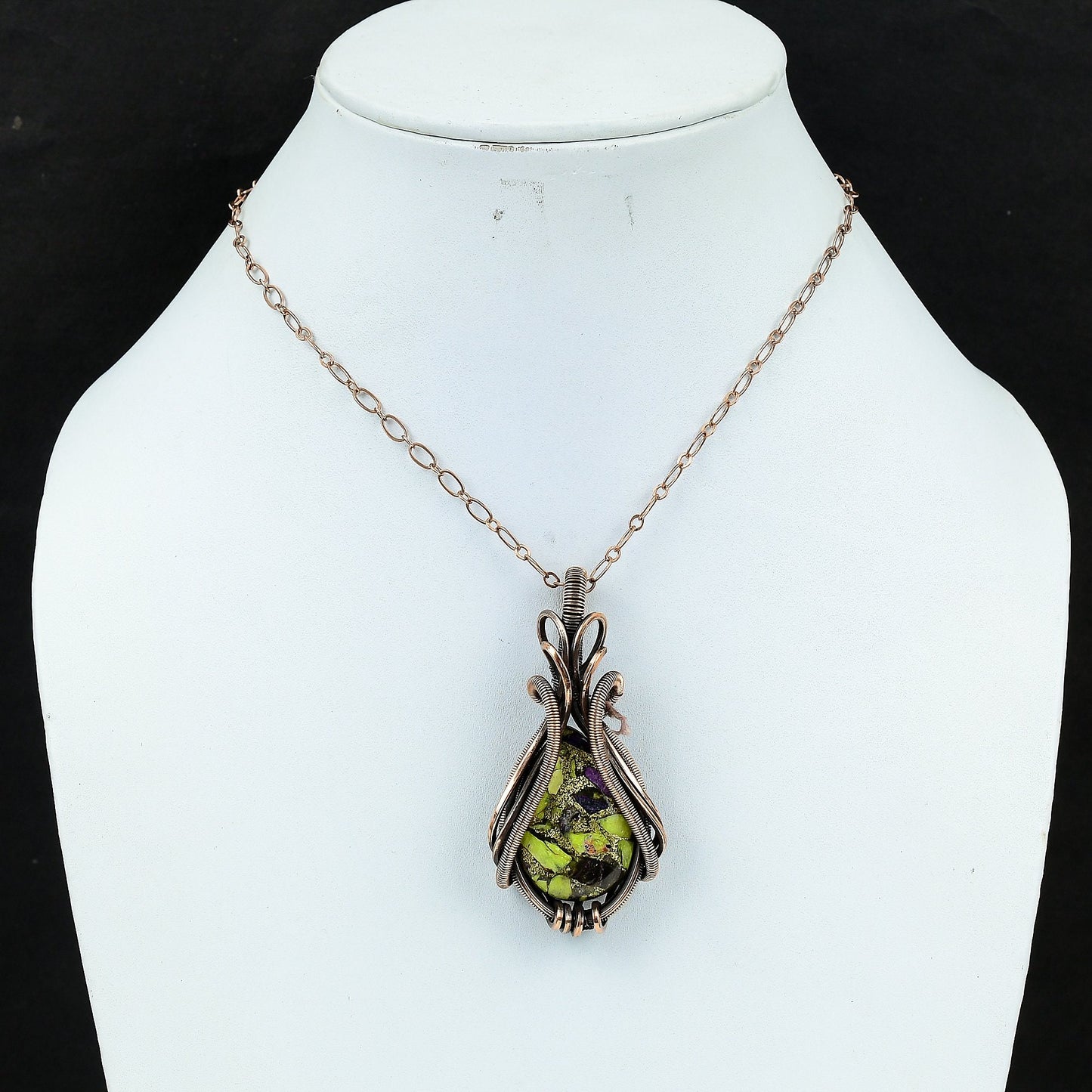 Green Atlantisite Gemstone Pendant