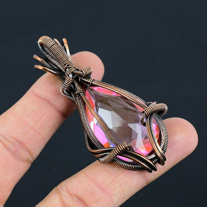 Pink Kunzite Gemstone Pendant