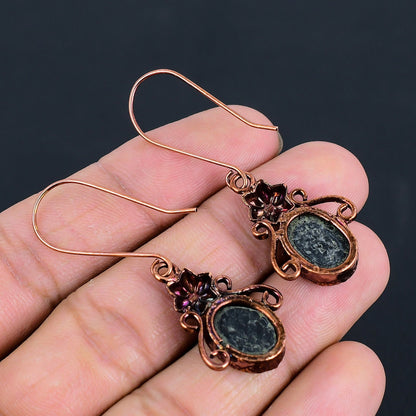 Rainbow Abalone Gemstone Earrings