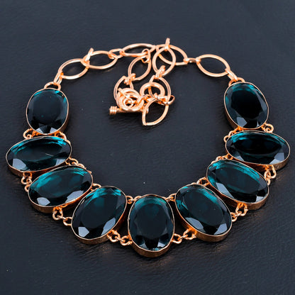 Indicolite Tourmaline Gemstone Necklace