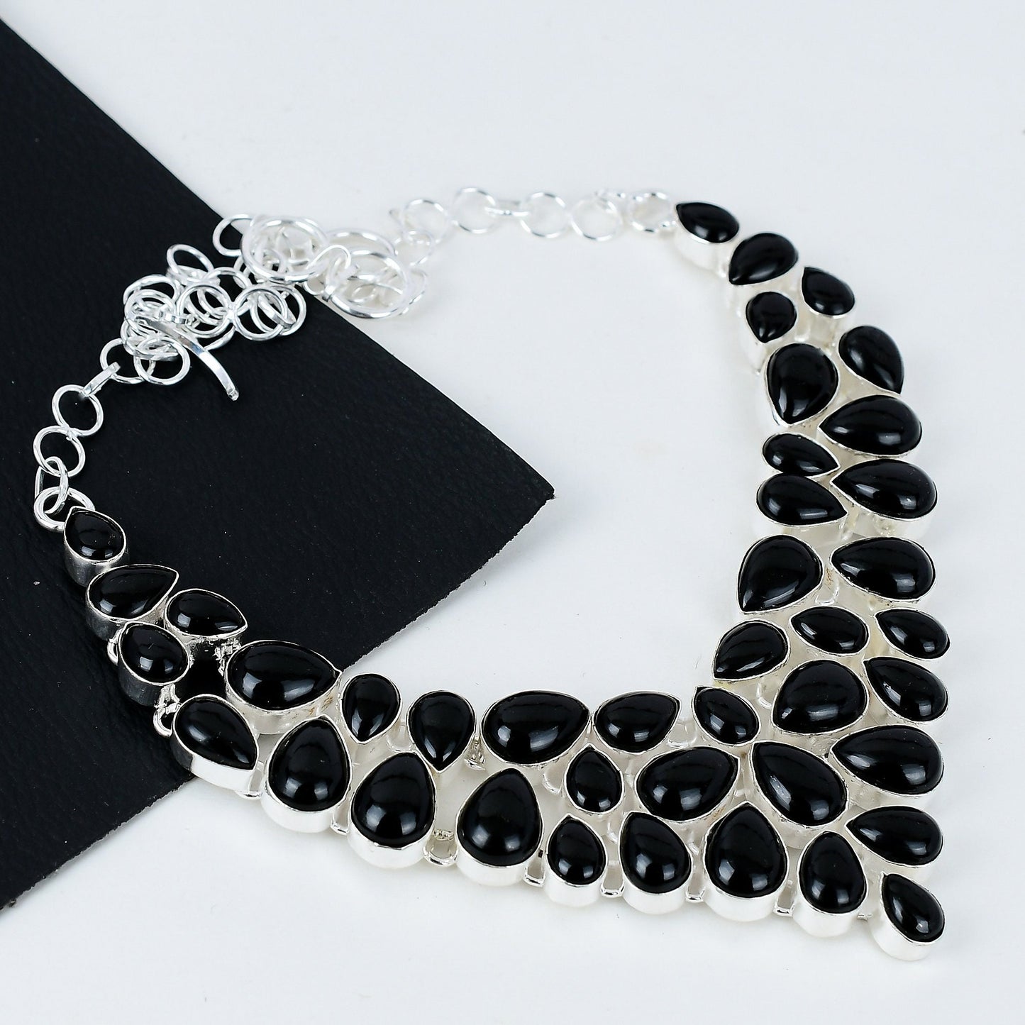 Black Onyx Gemstone Necklace