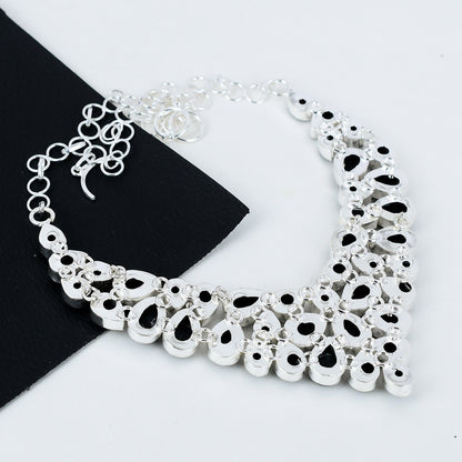Black Onyx Gemstone Necklace