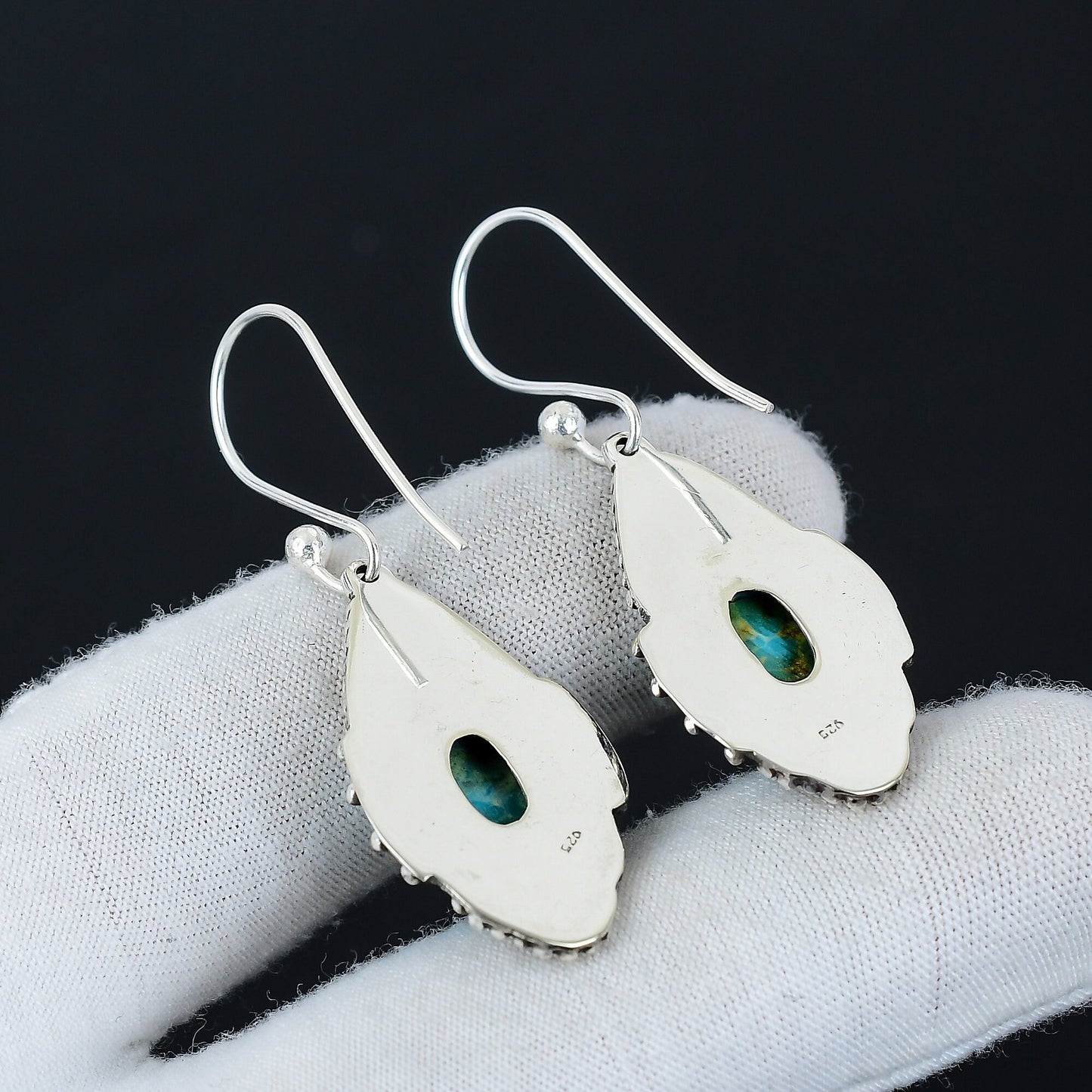 Black Onyx Dangle Earrings