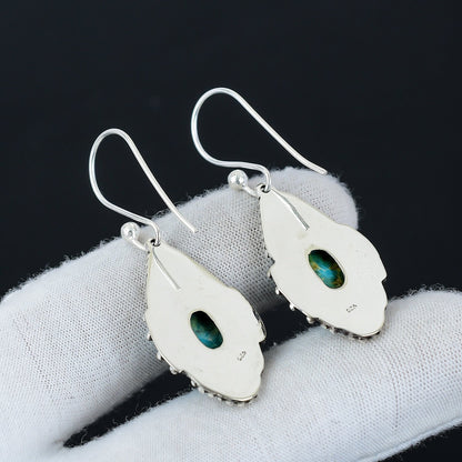 Black Onyx Dangle Earrings