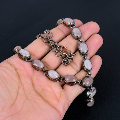 Rose Quartz Gemstone Necklace