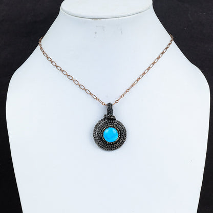Turquoise Gemstone Pendant