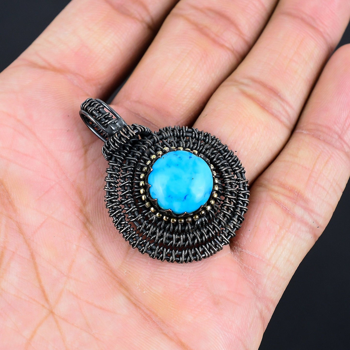 Turquoise Gemstone Pendant