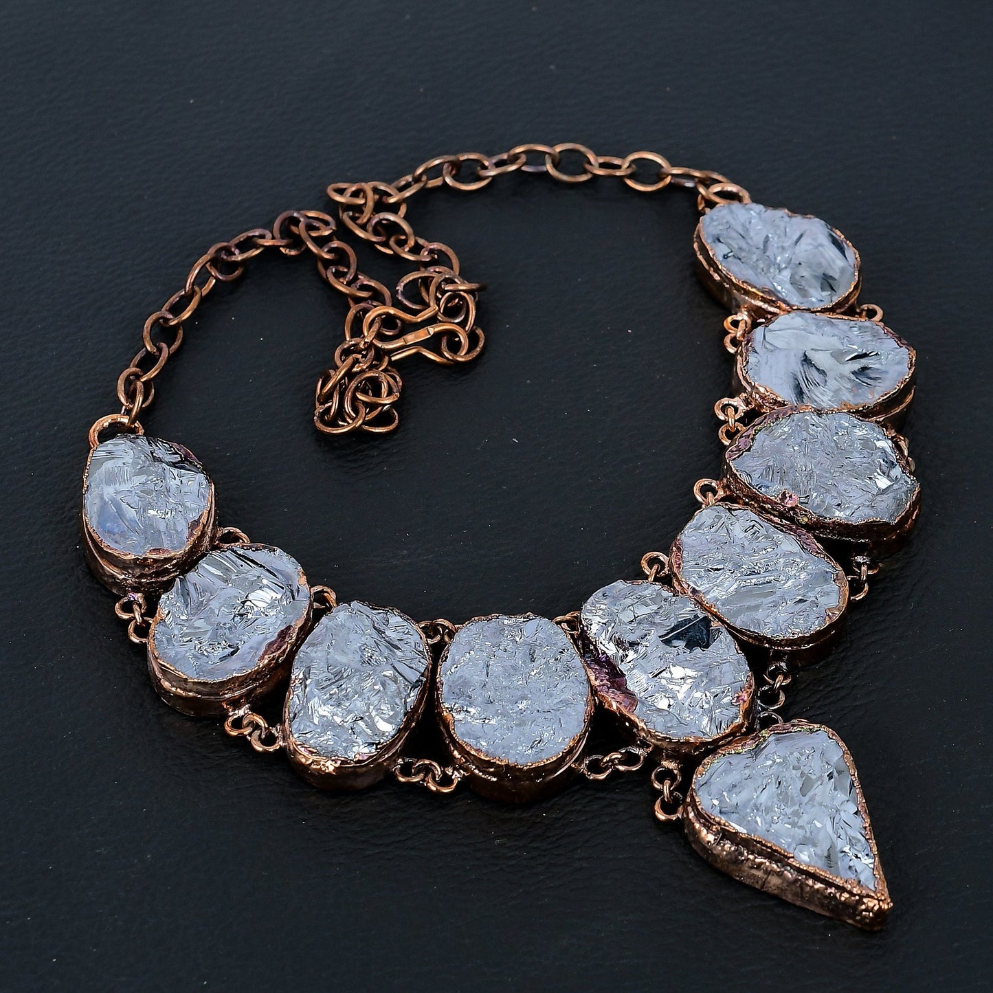 Black Shungite Gemstone Necklace