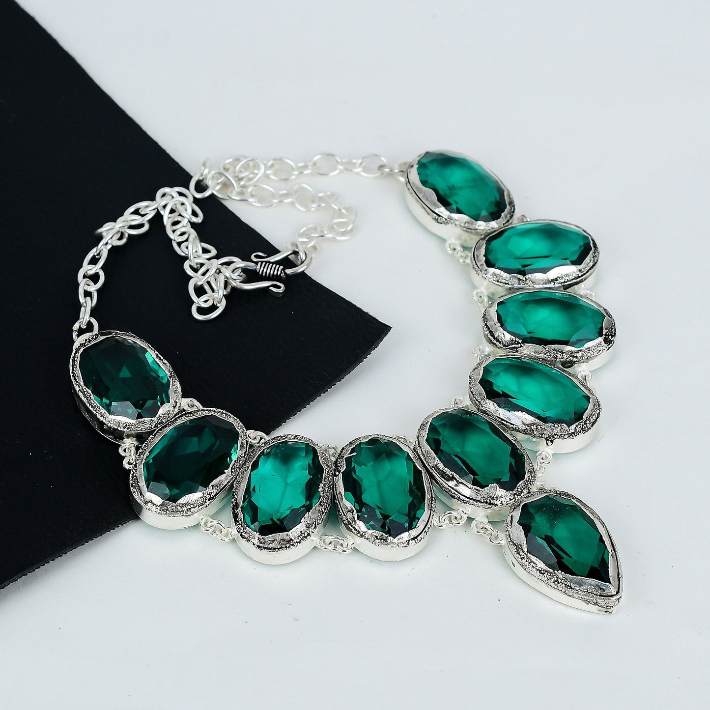 Green Apatite Gemstone Necklace