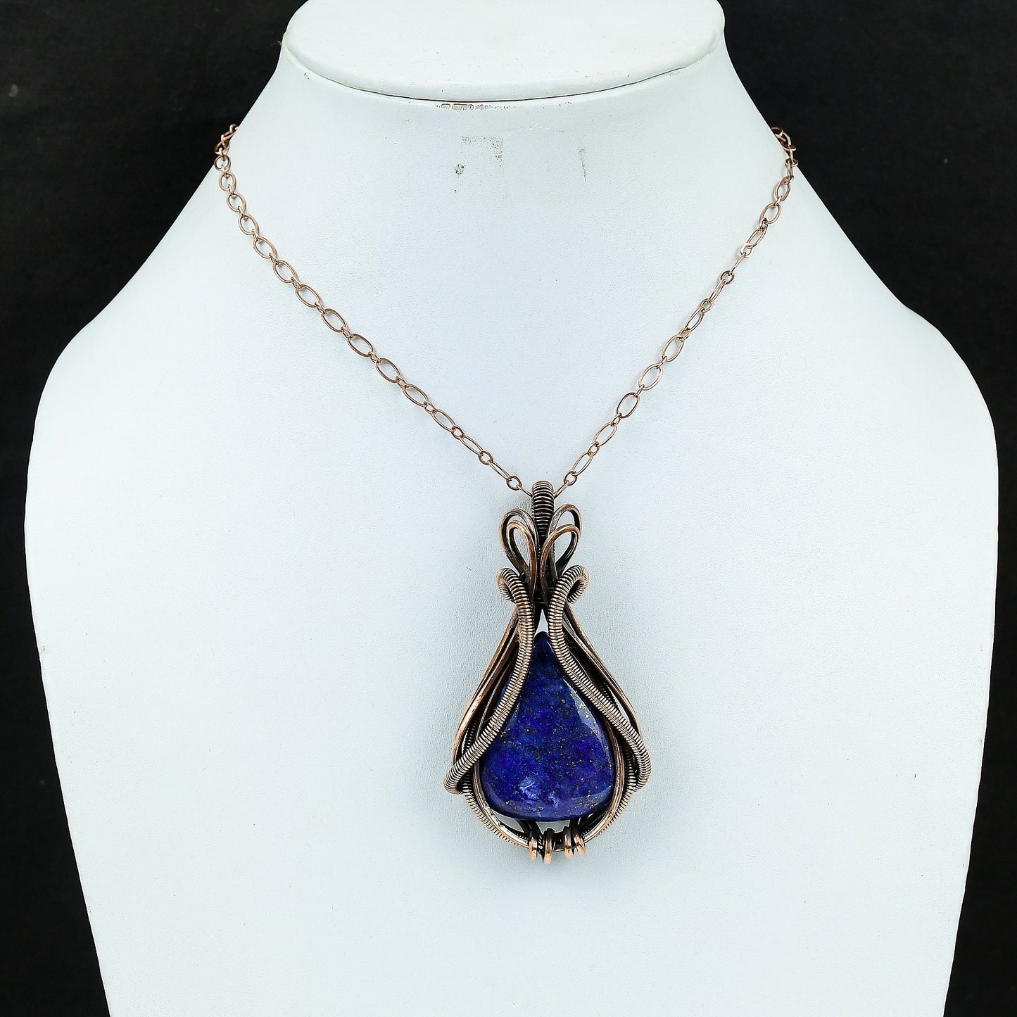 Blue Lapis Lazuli Gemstone Pendant