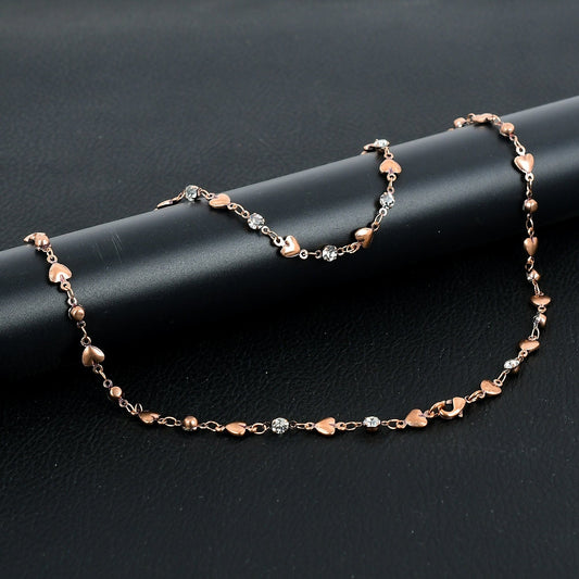 Copper Gemstone Necklace