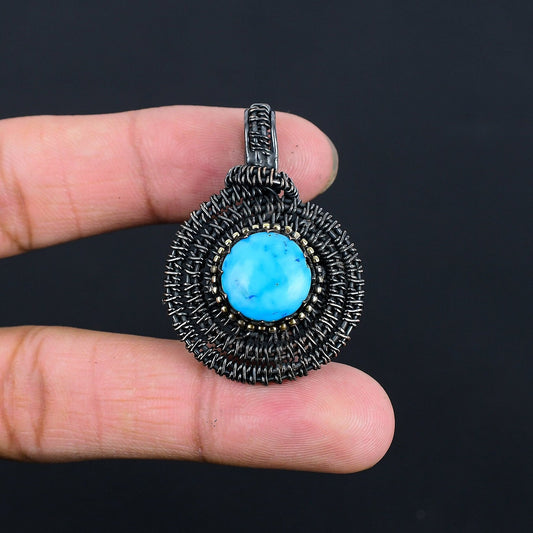 Turquoise Gemstone Pendant