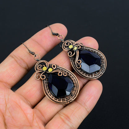 Blue Sapphire Gemstone Earrings