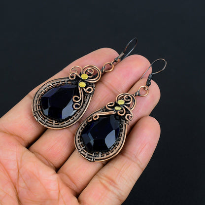 Blue Sapphire Gemstone Earrings