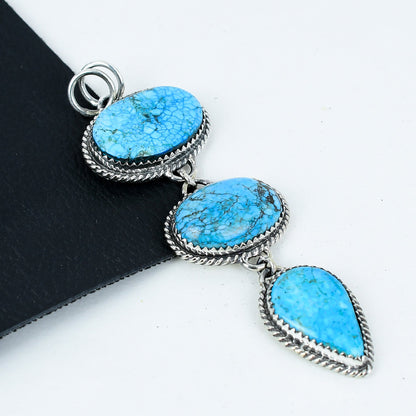 Turquoise Gemstone Pendant Necklace
