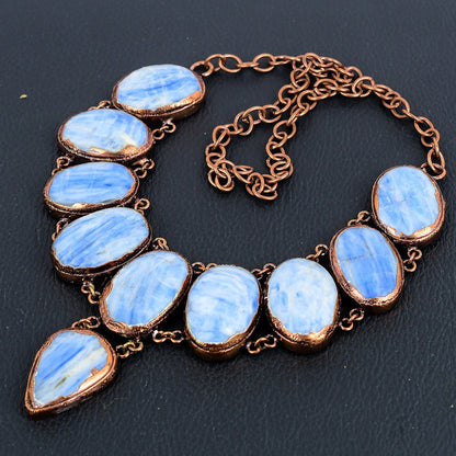 Blue Kyanite Gemstone Necklace