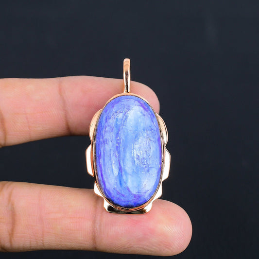 Blue Kyanite Gemstone Pendant