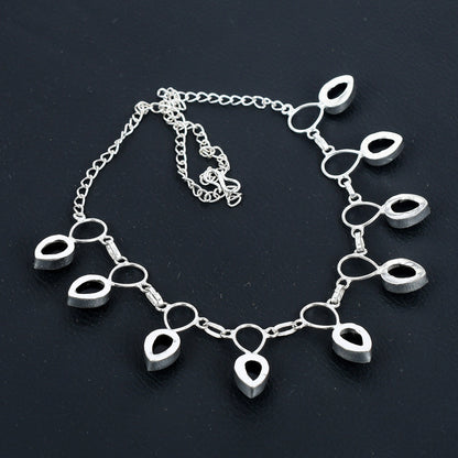 Black Onyx Sterling Silver Necklace