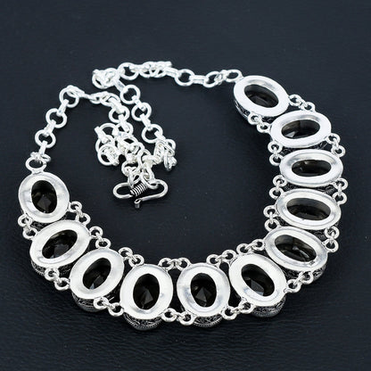 Smoky Topaz Sterling Silver Jewelry Set