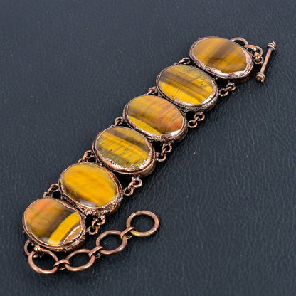 Brown Tiger Eye Gemstone Bracelet