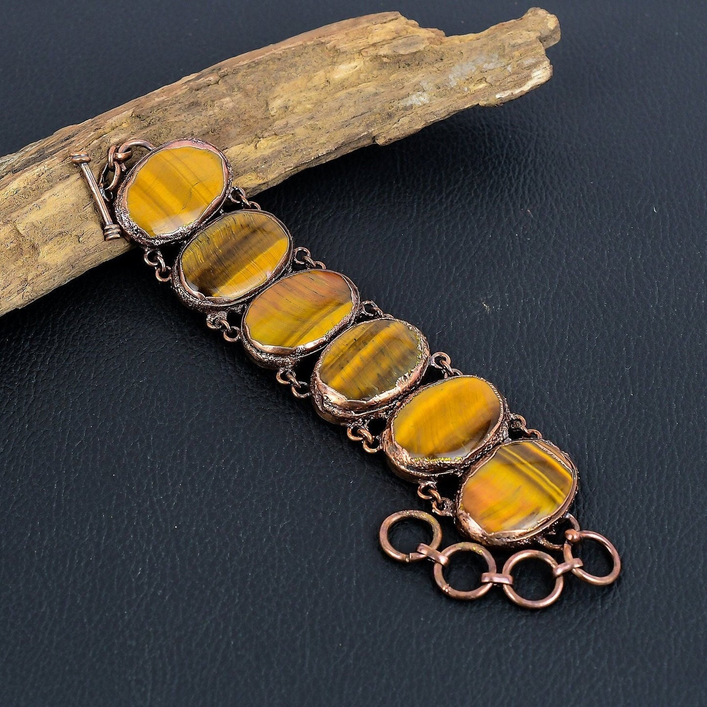 Brown Tiger Eye Gemstone Bracelet