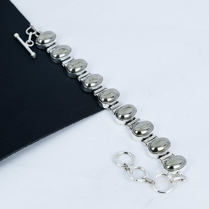 Gold Pyrite Gemstone Bracelet