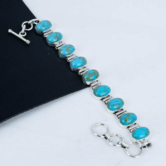 Turquoise Gemstone Bracelet