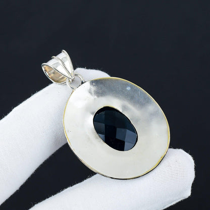 Blue Indicolite Gemstone Pendant