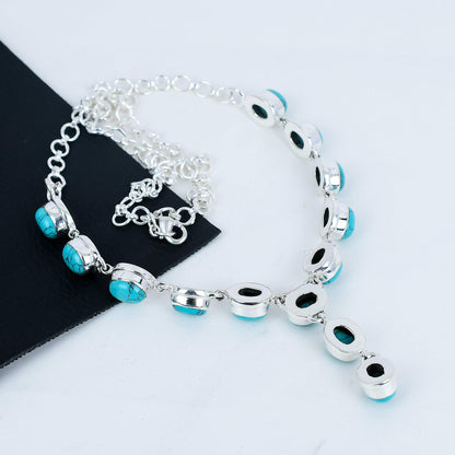 Turquoise Gemstone Necklace