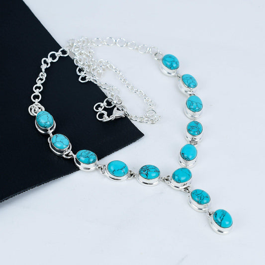 Turquoise Gemstone Necklace