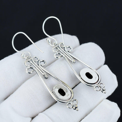 Black Onyx Gemstone Earrings