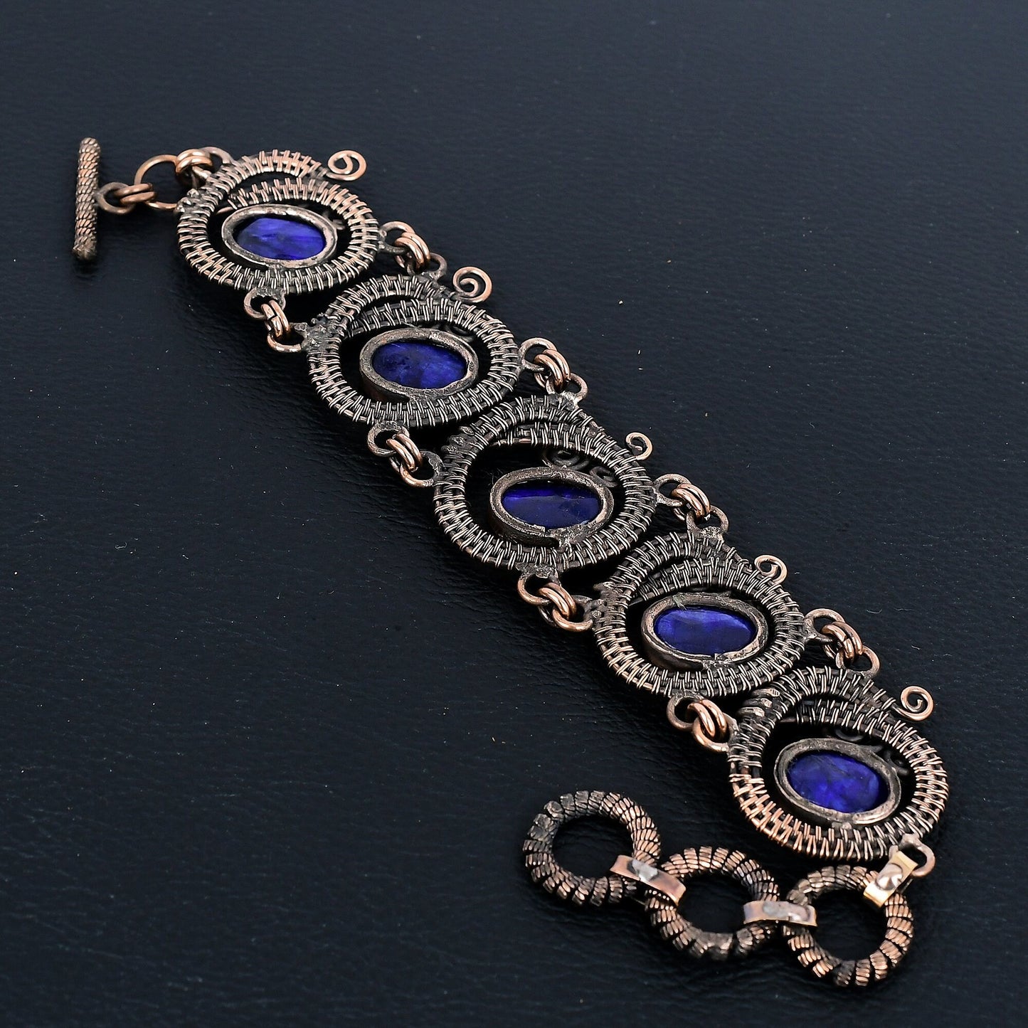 Blue Sapphire Gemstone Bracelet
