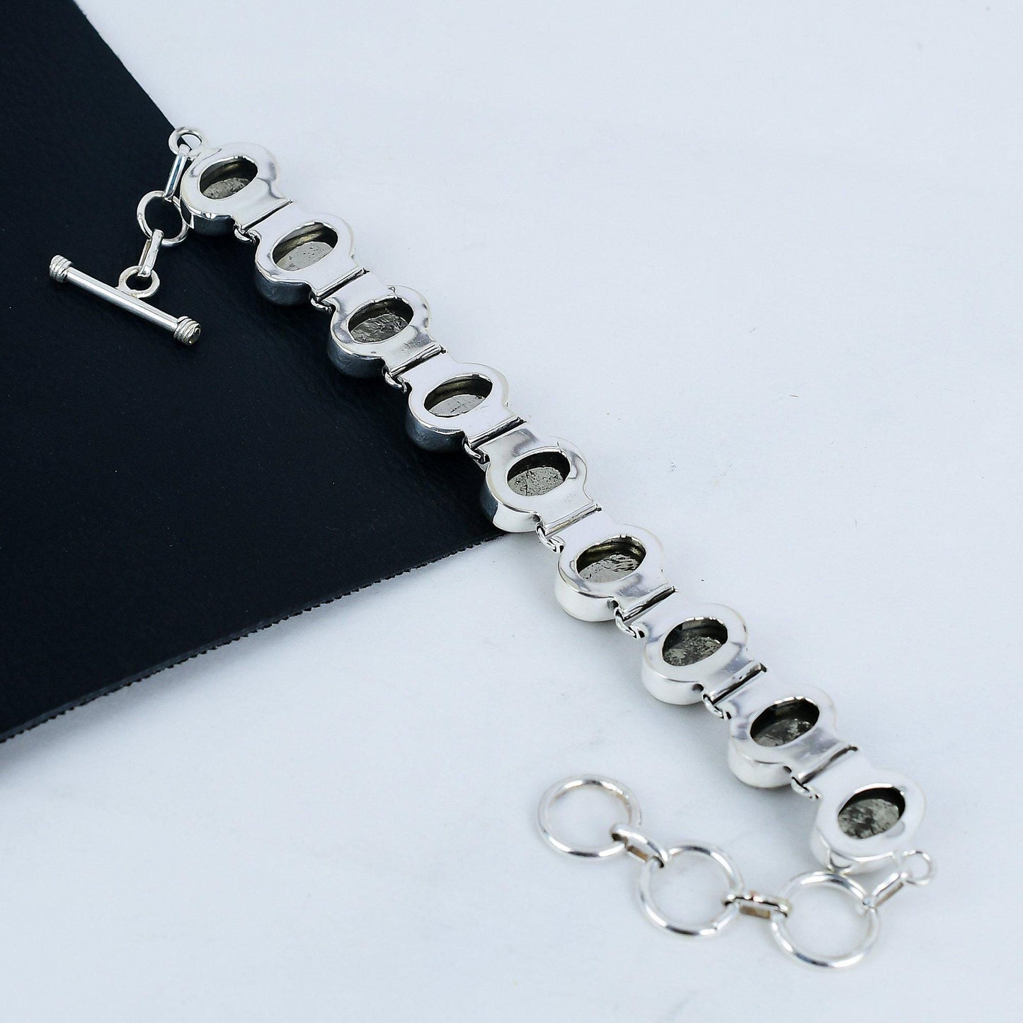 Gold Pyrite Gemstone Bracelet