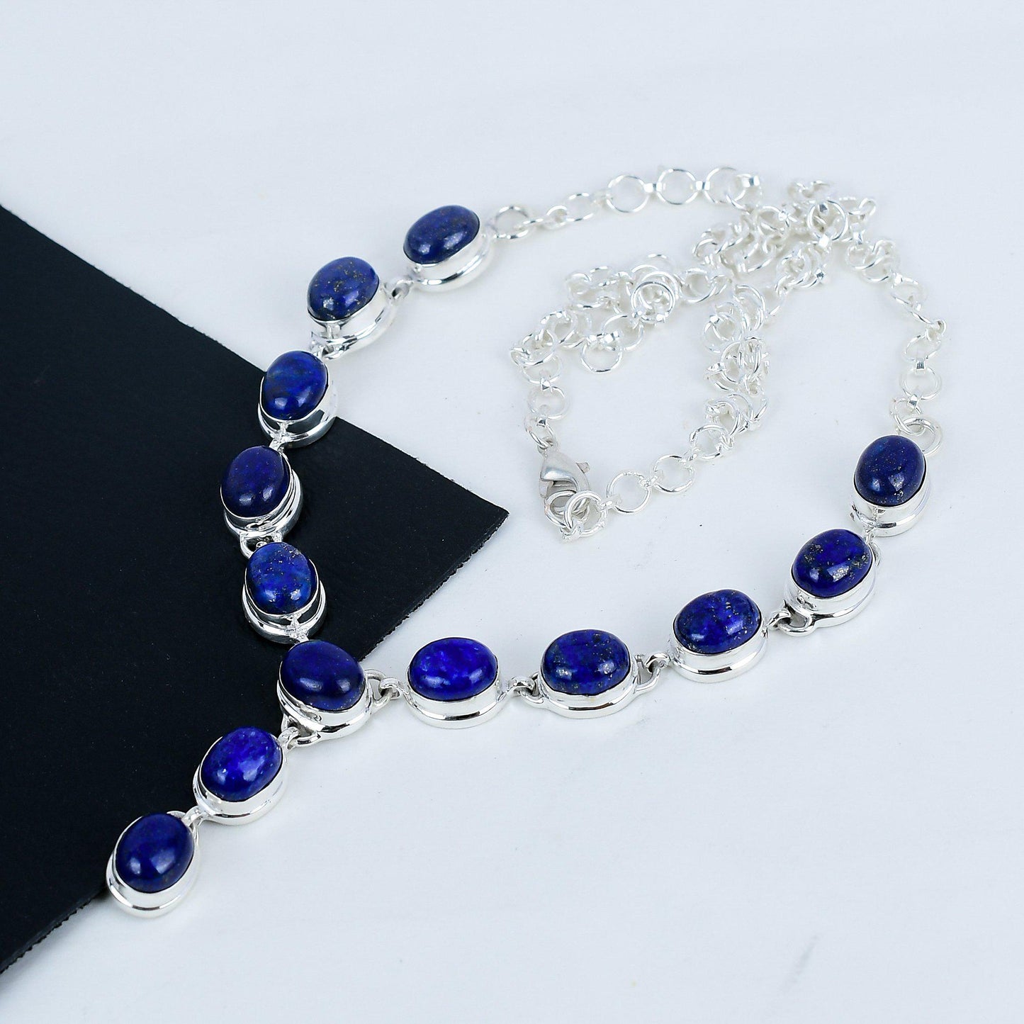 Blue Lapis Lazuli Gemstone Necklace