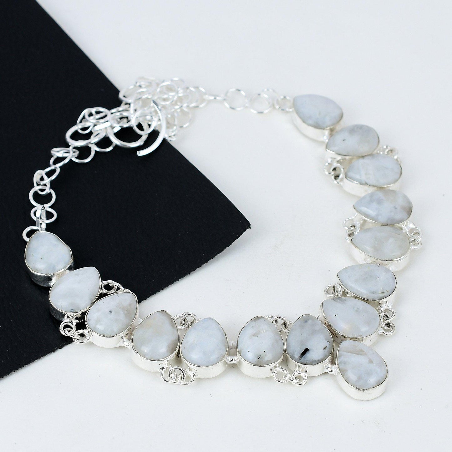 Rainbow Moonstone Necklace