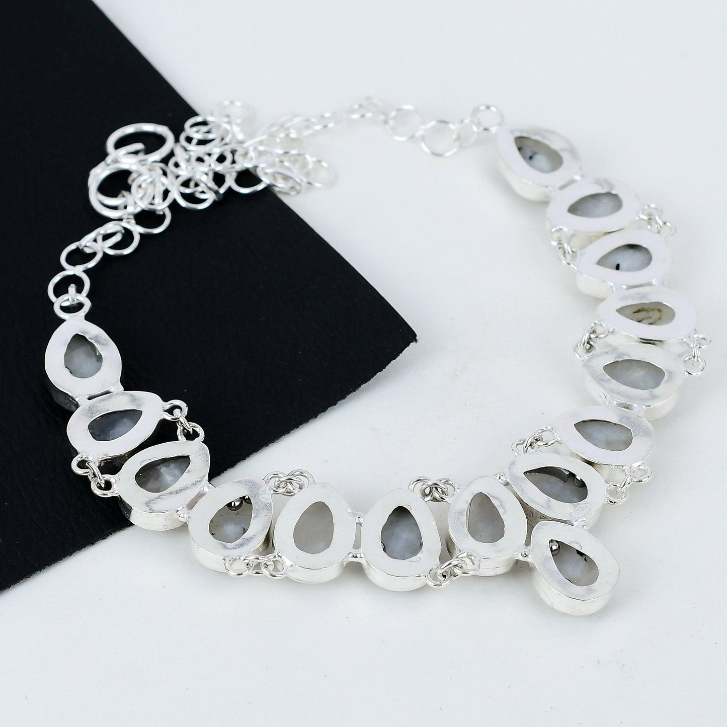 Rainbow Moonstone Necklace