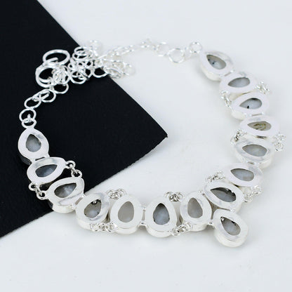 Rainbow Moonstone Necklace