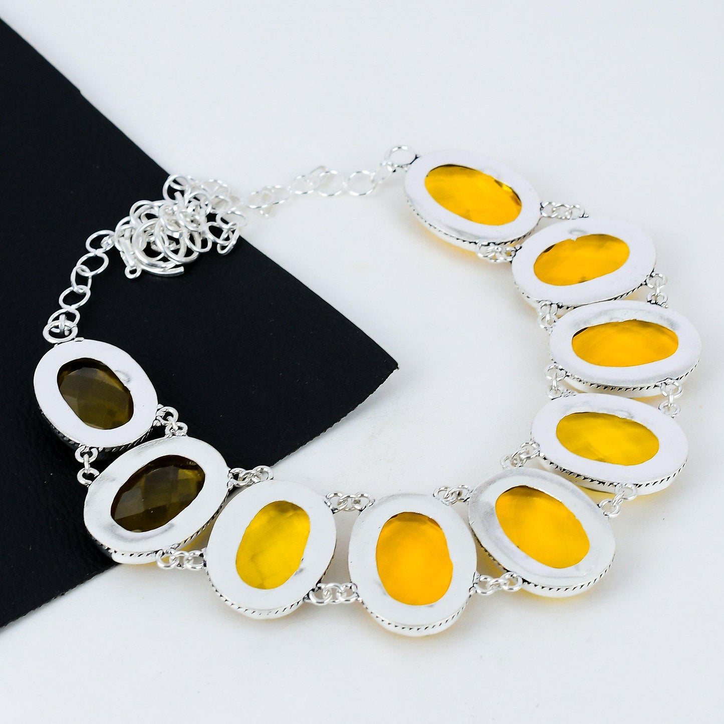 Honey Topaz Sterling Silver Necklace