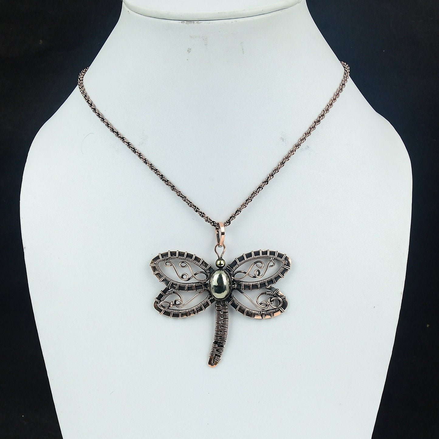 Golden Pyrite Gemstone Pendant