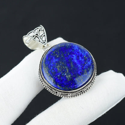 Blue Lapis Lazuli Gemstone Pendant
