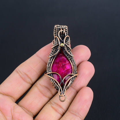 Red Ruby Gemstone Pendant