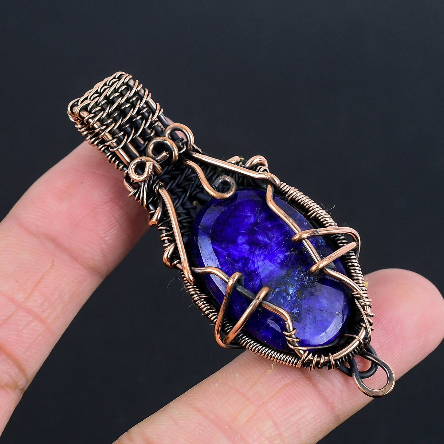 Blue Sapphire Gemstone Pendant