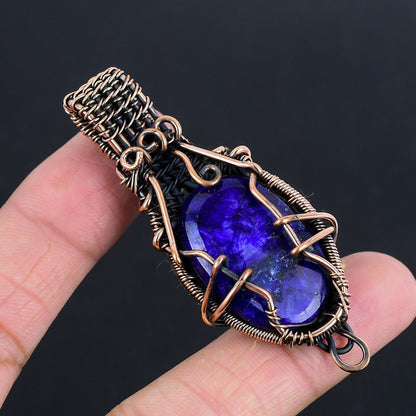 Blue Sapphire Gemstone Pendant